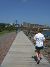 The Duluth Lakewalk