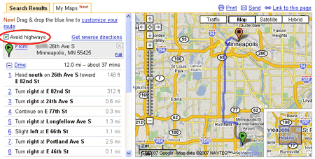 Adjusting for Highways