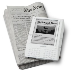 Amazon Kindle with New York Times
