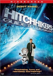 The Hitchhiker's Guide to the Galaxy DVD Cover Art